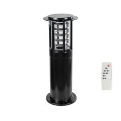 GloboStar® SOLARMIS 90536 LED Solar Bollard Light Κολωνάκι Κήπου Εξωτερικού Χώρου 10W 180lm 120° με Ενσωματωμένο Φωτοβολταϊκό Panel 6V 5W & Επαναφορτιζόμενη Μπαταρία Li-ion 3.2V 6000mAh με Αισθητήρα Η