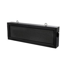 GloboStar® DISPLAY 90266 LED Scrolling Display 64x16cm - Κυλιόμενη Ψηφιακή Πινακίδα / Επιγραφή Μονής Όψης P10 LED SMD AC 220-240V - Λειτουργία μέσω Wi-Fi με Εφαρμογή APP - Αισθήτηρας Θερμοκρασίας και