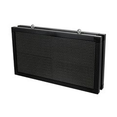 GloboStar® DISPLAY 90278 LED Scrolling Display 64x32cm - Κυλιόμενη Ψηφιακή Πινακίδα / Επιγραφή Διπλής Όψης P10 LED SMD AC 220-240V - Λειτουργία μέσω Wi-Fi με Εφαρμογή APP - Αισθήτηρας Θερμοκρασίας και