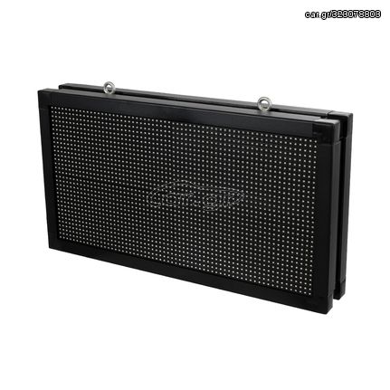 GloboStar® DISPLAY 90278 LED Scrolling Display 64x32cm - Κυλιόμενη Ψηφιακή Πινακίδα / Επιγραφή Διπλής Όψης P10 LED SMD AC 220-240V - Λειτουργία μέσω Wi-Fi με Εφαρμογή APP - Αισθήτηρας Θερμοκρασίας και