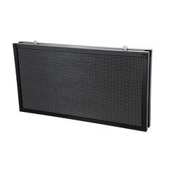 GloboStar® DISPLAY 90298 LED Scrolling Display 96x48cm - Κυλιόμενη Ψηφιακή Πινακίδα / Επιγραφή Διπλής Όψης P10 LED SMD AC 220-240V - Λειτουργία μέσω Wi-Fi με Εφαρμογή APP - Αισθήτηρας Θερμοκρασίας και