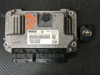 ΕΓΚΕΦΑΛΟΣ ΚΙΝΗΤΗΡΑ ΓΙΑ TOYOTA AYGO 1.0 12V, 0261S07570, 89661-0H200, 1KR-FE