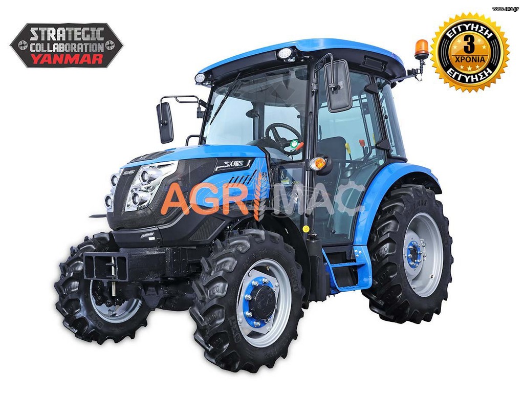 Τρακτέρ Solis 2026 SOLIS S50 cab STAGE V | 60HP | 4WD | 3067cc