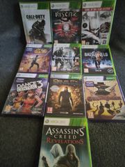 ΠΑΚΕΤΟ 10 ''Καινουργια'' παιχνίδια για Xbox 360 - σφραγισμενα - κλειστα!!