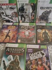 ΠΑΚΕΤΟ 8 ''Καινουργια'' παιχνίδια για Xbox 360 - σφραγισμενα - κλειστα!!