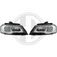 AUDI A3 8PA 08-12 ANGEL EYES BLACK / ΜΑΥΡΑ 