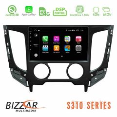 Bizzar S310 Mitsubishi L200 2016-2021 Car Pad 9" Android 10 Multimedia Station