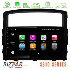 Bizzar S310 Mitsubishi Pajero Car Pad 9" Android 10 Multimedia Station