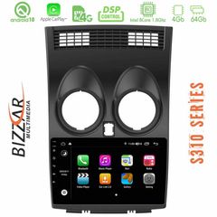 Bizzar S310 Nissan Qashqai J10 Car Pad 9" Android 10 Multimedia Station