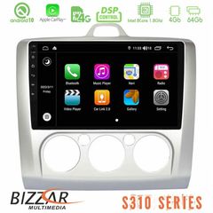 Bizzar S310 Ford Focus Auto AC Car Pad 9" Android 10 Multimedia Station