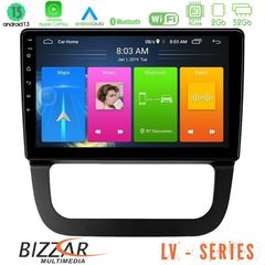 Bizzar LV Series VW Jetta 4Core Android 13 2+32GB Navigation Multimedia Tablet 10"