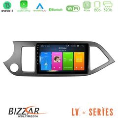 Bizzar LV Series Kia Picanto 4Core Android 13 2+32GB Navigation Multimedia Tablet 9"