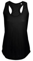 Sol's Moka 00579 Γυναικείο αμάνικο t-shirt 100% βαμβάκι Ringspun πενιέ DEEP BLACK-309