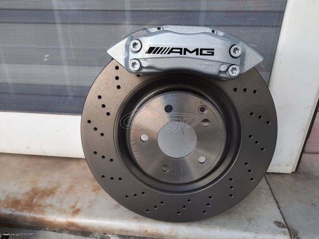 Mercedes 4πιστονα Brembo W203 W209 R171 345X30 C-class CLK SLK AMG