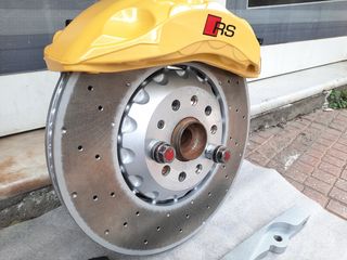 Εξαπίστονα 6πίστονα 360X34 5Χ112  AUDI S3 A3 RS3 8P 8V 8Y TT TTS TTRS 8J 8S Q3 RSQ3 8U F3 VW GOLF 5 6 7 R R32 R20 LEON CUPRA 1P 8F OCTAVIA RS SCIROCCO-thumb-7