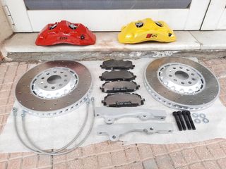 Εξαπίστονα 6πίστονα 360X34 5Χ112  AUDI S3 A3 RS3 8P 8V 8Y TT TTS TTRS 8J 8S Q3 RSQ3 8U F3 VW GOLF 5 6 7 R R32 R20 LEON CUPRA 1P 8F OCTAVIA RS SCIROCCO-thumb-2