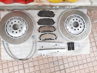 Εξαπίστονα 6πίστονα 360X34 5Χ112  AUDI S3 A3 RS3 8P 8V 8Y TT TTS TTRS 8J 8S Q3 RSQ3 8U F3 VW GOLF 5 6 7 R R32 R20 LEON CUPRA 1P 8F OCTAVIA RS SCIROCCO-thumb-11