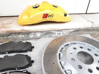 Εξαπίστονα 6πίστονα 360X34 5Χ112  AUDI S3 A3 RS3 8P 8V 8Y TT TTS TTRS 8J 8S Q3 RSQ3 8U F3 VW GOLF 5 6 7 R R32 R20 LEON CUPRA 1P 8F OCTAVIA RS SCIROCCO-thumb-15