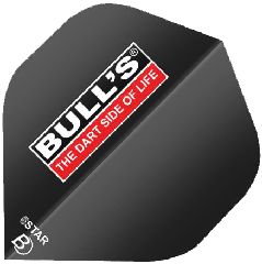 ΦΤΕΡΑ BULL'S DART, 5-Star Flights, A-Std, Bull's Black