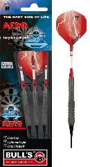 Βελάκια Dart Bull's, Soft Darts, Aero, 18gr