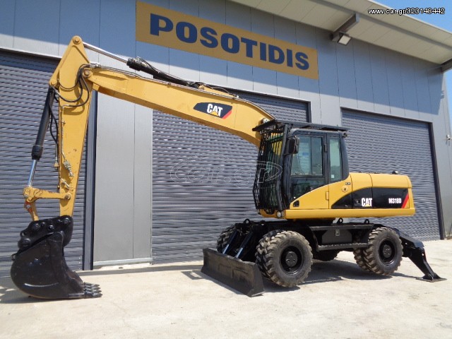 Εκσκαφέας Με Λάστιχα CAT 2007 M318D