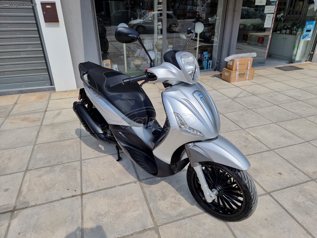Piaggio Beverly 300i 2018 ABS-ACR-300S-ΜΑΤ ΧΡΩΜΑ!