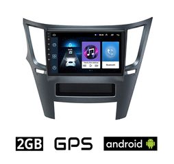 SUBARU LEGACY - OUTBACK (μετά το 2009) Android οθόνη αυτοκίνητου 2GB με GPS WI-FI (ηχοσύστημα αφής 9" ιντσών OEM Youtube Playstore MP3 USB Radio Bluetooth Mirrorlink εργοστασιακή, 4x60W, AUX) SU25-2GB