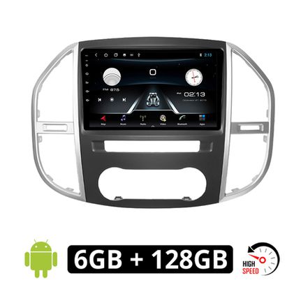 MERCEDES VITO (μετά το 2015) Android οθόνη αυτοκίνητου 6GB με GPS WI-FI (ηχοσύστημα αφής 10" ιντσών OEM Youtube Playstore MP3 USB Radio Bluetooth Mirrorlink εργοστασιακή, 4x60W, Benz) ME11-6GB