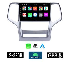 KIROSIWA 2+32GB JEEP GRAND CHEROKEE (μετά το 2011) Android οθόνη αυτοκίνητου 2GB με GPS WI-FI (ηχοσύστημα αφής 9" ιντσών OEM Youtube Playstore MP3 USB Radio Bluetooth Mirrorlink εργοστασιακή, 4x60W, A