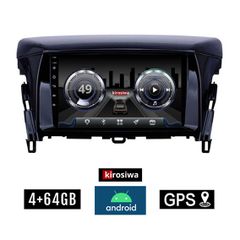 KIROSIWA 4+64GB MITSUBISHI ECLIPSE CROSS (μετά το 2018) Android οθόνη αυτοκίνητου 4GB με GPS WI-FI (ηχοσύστημα αφής 9" ιντσών OEM Youtube Playstore MP3 USB Radio Bluetooth Mirrorlink DSP 4x60W Apple C