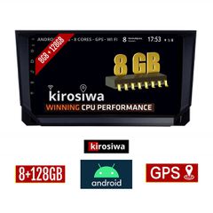 KIROSIWA 8GB + 128GB MAZDA CX-9 (2006-2015) Android οθόνη αυτοκίνητου με GPS WI-FI (ηχοσύστημα αφής 9" ιντσών OEM Youtube Playstore MP3 USB Radio Bluetooth Mirrorlink DSP Apple Carplay Android Auto 4G