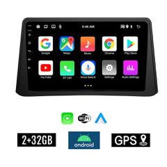 KIROSIWA 2+32GB PEUGEOT 208 - 2008 (μετά το 2020) Android οθόνη αυτοκίνητου 2GB με GPS WI-FI (ηχοσύστημα αφής 9" ιντσών OEM Youtube Playstore MP3 USB Radio Bluetooth Mirrorlink εργοστασιακή, 4x60W, AU