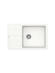 Νεροχύτης Ένθετος M78xΠ50 εκ.Γρανίτης Superwhite Schock Cristalite Manhattan 30180-1301