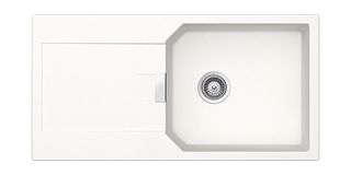 Νεροχύτης Ένθετος M100xΠ51 εκ.Γρανίτης Superwhite Schock Cristalite Manhattan 30100-1301
