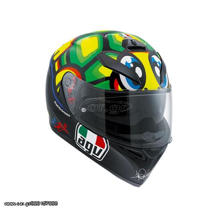 AGV K-3 SV Pinlock Tartaruga (LARGE) Κράνος Μηχανής Full Face 1570gr με Pinlock και Sunvisor