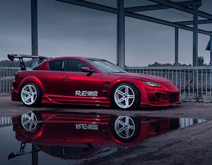 MAZDA RX8 ΜΑΡΣΠΙΕΔΕΣ ΣΠΟΙΛΕΡ SIDE SKIRTS VEILSIDE 