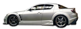 MAZDA RX8 ΜΑΡΣΠΙΕΔΕΣ ΣΠΟΙΛΕΡ SIDE SKIRTS VEILSIDE 