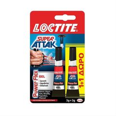 Κόλλα στιγμής gel 3gr Super Attack LOCTITE 2046370