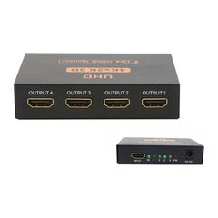 FTT14-034 HDMI Splitter 1 είσοδος/ 4 έξοδοι 4K