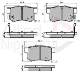 ΔΙΣΚΟΦΡΕΝΑ COMLINE23652 01ΟΠ.ΜΕ ΚΑΛΩΔΙ HONDA CIVIC VI +Coupe 01-Με ΚαλωδΟπ ADB3445 0325.12 0325.52 032512 032552 23652 2365201 325.12 325.52 32512 32552 ADH24250 P 28 039 P28039 Τ4067 06430S6D000 4302