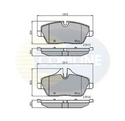 ΔΙΣΚΟΦΡΕΝΑ COMLINE 23915 03 ΕΜΠΡ.BMW BMW 1(E81 E87) MINI R56 R55 R57 R58 ΕΜΠ. CBP01531 34112288854 34112288855 34116767144 34116771838 34116774050 1131.00 113100 16559 221529 23915 2391503 ADB01531 AD