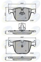 ΔΙΣΚΟΦΡΕΝΑ COMLINE 23730 01 ΟΠΙΣΘ.BMW BMW E82 E90 E92 E93 E60 E61 VWA23730 ΟΠΙ CBP01794 34116763305 34212228429 34212283366 34212284296 34212284685 34212339291 34212339292 34216757536 34216761286 3421