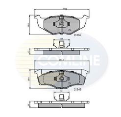 ΔΙΣΚΟΦΡΕΝΑ COMLINE 21866 02 17xil.ΕΜ.VAG VAG S IBIZ AROZ,VW FOX LUP POL21866 17 CBP0707 6N0698151 6N0698151C 21866 2186602 609.10 60910 6N0698151 6N0698151C ADB0707 CBP0707 FBP4101 6N0698151 6N0698151