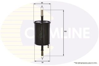 ΦΙΛΤΡΟ ΒΕΝΖΙΝΗΣ COMLINEWK 55 3ΜΕ ΦΙΣΑΚ DAEWOO KALOS 1.4L  Inj.16VΓειωση-Κουμ CDW13001 25121074 96281411 96335719 96444649 0 450 905 273 0450905273 96281411 96335719 96444649 ADG02325 CDW13001 FB215 F