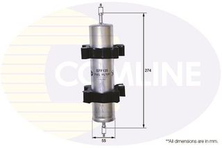 ΦΙΛΤΡΟ ΠΕΤΡΕΛΑΙΟΥ COMLINE  WK521 2 BMW 3 (E46) X5 MINI EFF135 13327787476 13327794549 EFF135 FN521 13327787476 WK521 2