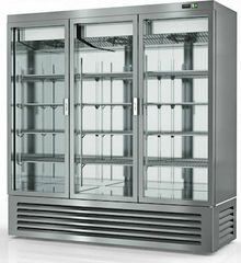 ΠΡΟΣΦΟΡΑ!!! SS217V Ψυγείο Θάλαμος Συντήρησης Με 3 Πόρτες Γυάλινες 215 x 84,7 x 212