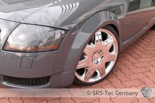 Εμπρόσθια φουσκωμένα φτερά GT της SRS-Tec για Audi TT (8N)
