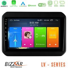 Bizzar LV Series Suzuki Ignis 4Core Android 13 2+32GB Navigation Multimedia Tablet 9"