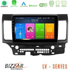 Bizzar LV Series Mitsubishi Lancer 2008 – 2015 4Core Android 13 2+32GB Navigation Multimedia Tablet 10"