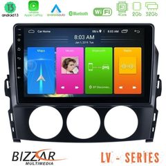 Bizzar LV Series Mazda MX-5 2005-2015 4Core Android 13 2+32GB Navigation Multimedia Tablet 9"
